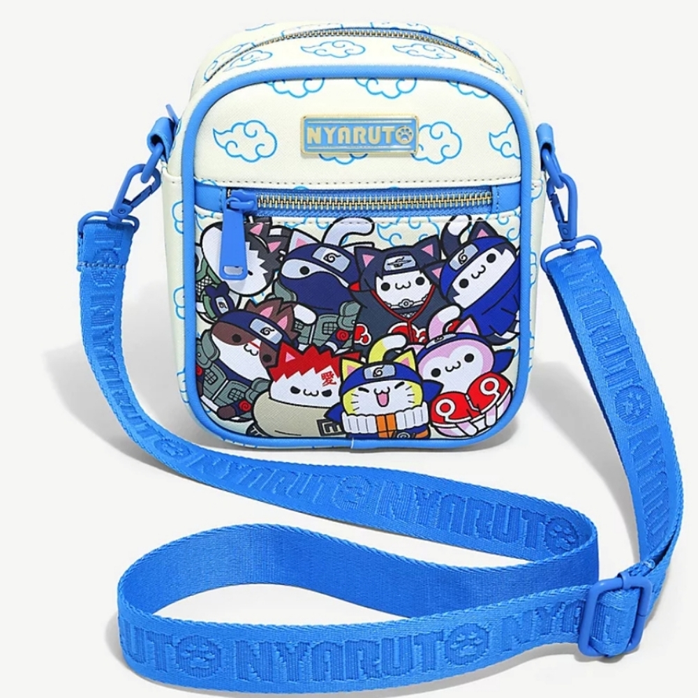 Nyaruto crossbody bag Naruto Sakura Sasuke Anime
